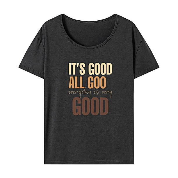 Camiseta para mujer, ropa deportiva de verano, ropa de calle, camiseta con cuello redondo para vacaciones XL