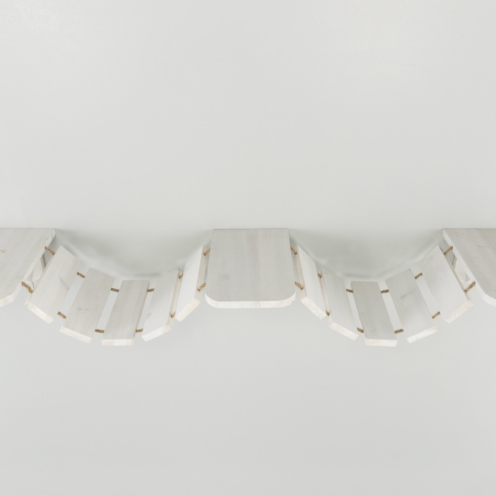 TRIXIE Multi-Level Wall Mounted Cat Perch with Bridge, White