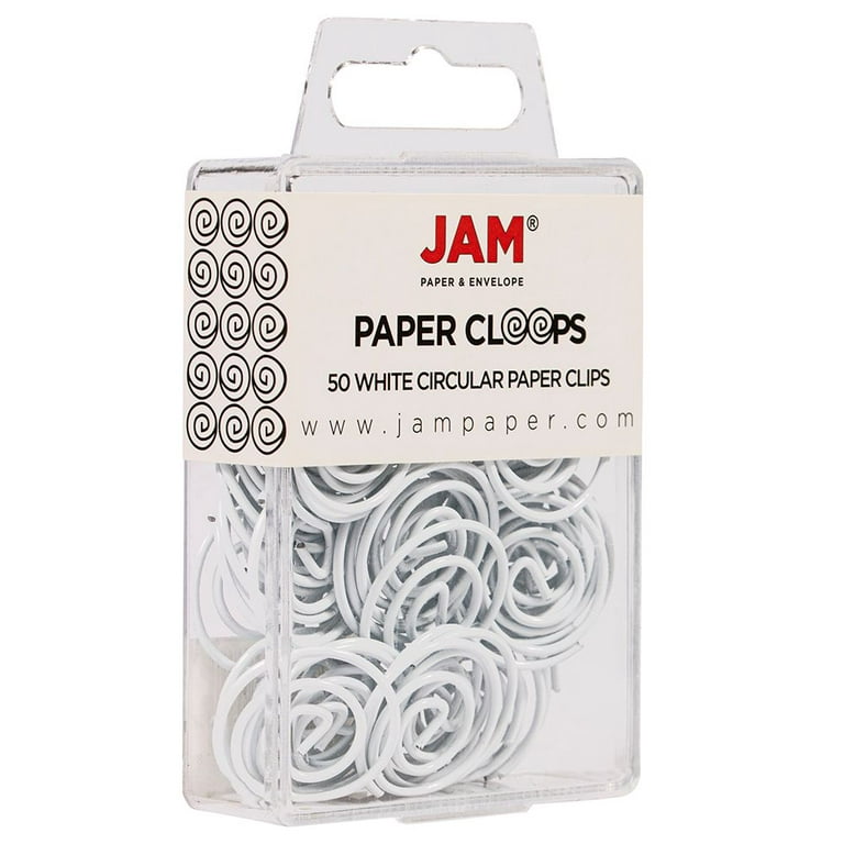 Jam Paper Medium Round Paper Party Plates, 9 inch, Black, 50/Pack