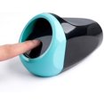 thumbnail image 3 of 2 Pack Mini Car Trash Cans for Car, Home, Office Trash Storage (Yellow, Blue), 3 of 7