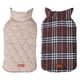 thumbnail image 1 of Abrigo para perro, chaqueta reversible a cuadros para perro, para otoño e invierno, que se puede utilizar para mantener el calor, 1 of 2