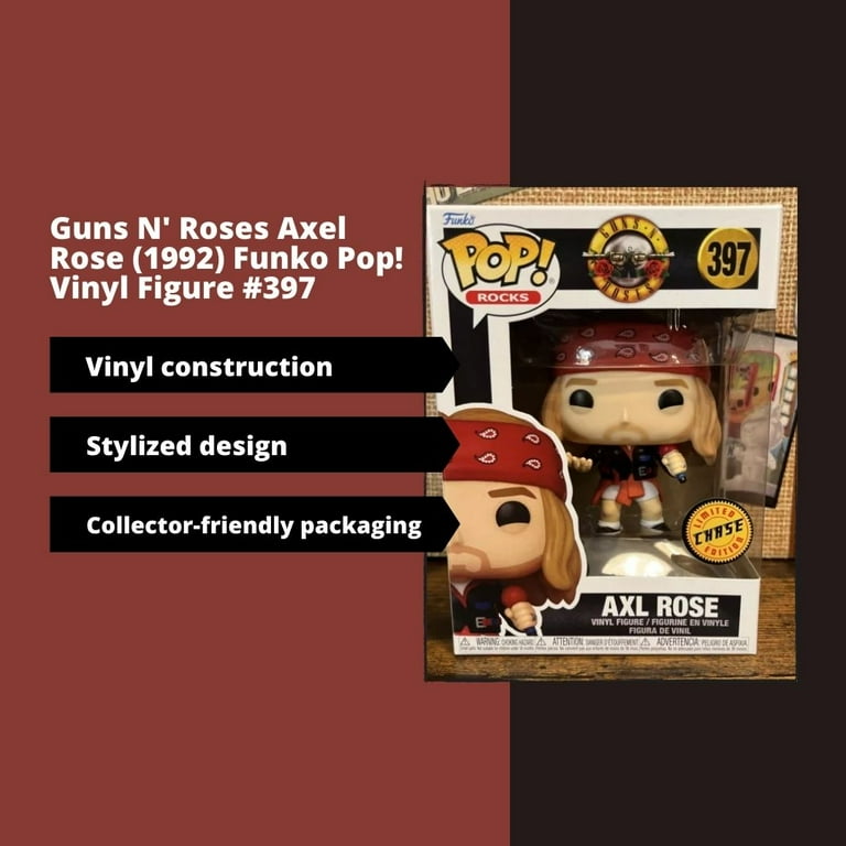 Funko Pop! Rocks Guns N Roses: Axl Rose - Chase Ltd Edition