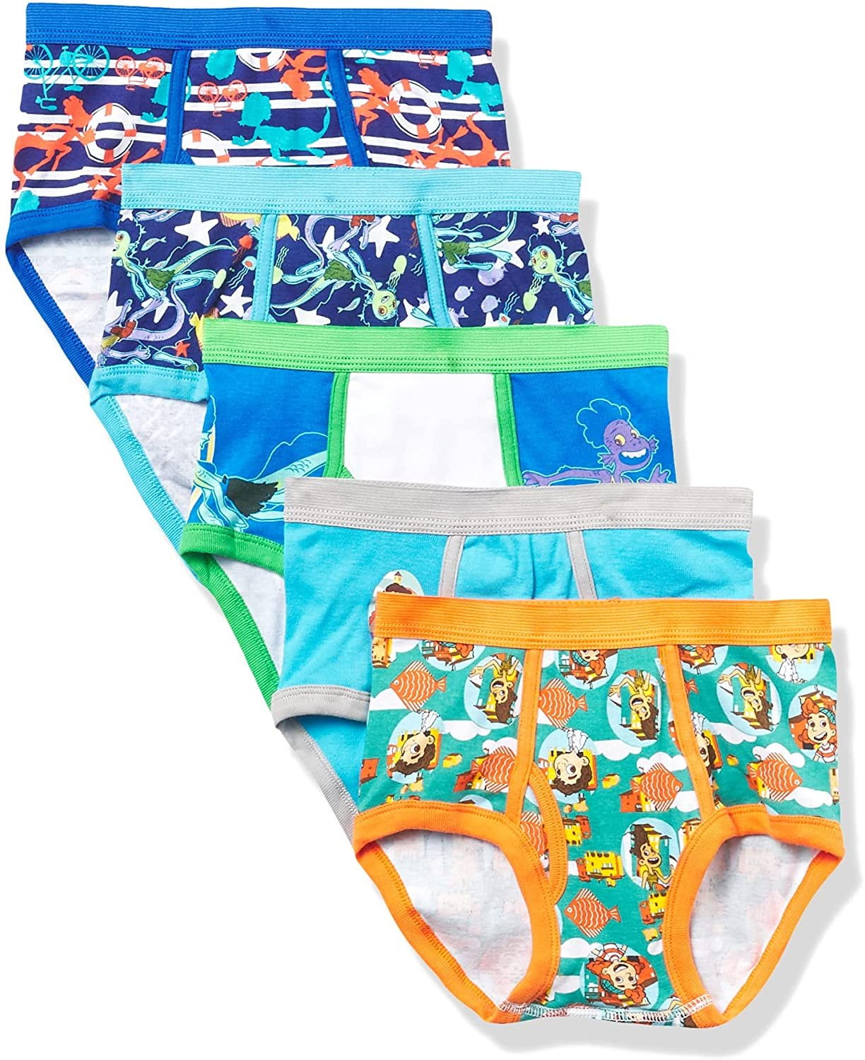 Disney Boys' Luca Underwear Multipack 