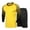 YELLOW, variant on Profession Goalkeeper Soccer Jersey, Goalie Shirts, Youth Child Men Football Suit with Sponge Protection Doorkeeper Adult Shirt and Shorts