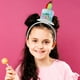thumbnail image 2 of KAKOWELY Diadema de pastel de cumpleaños, suministros para fiestas, accesorios para sombreros de cumpleaños, tocados de cumpleaños para fiestas temáticas y celebraciones, 2 of 4