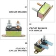 thumbnail image 2 of HEALEEP 1 Set Marine Circuit Breaker Red Aluminum Alloy Power Protection for Boat, 2 of 8
