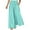 Mint Green, variant on EDFBUYKRS Female Women Pants Casual Cargo Pants Women High Waist Jeans Women Wide Leg Pants High Waisted Yoga Pants Hippie Pants Boho Beach Plus Size Palazzo Pants M