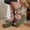 Army Green, variant on Platform Sandals for Womens, Wide Width Fashion Lace Up Open Toe 2026 Casual Thick Sole Shoes Army Green US9