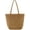 Brown, variant on Kukuzhu Women Hand-Woven Soft Tote Bag Summer Trendy Large Straw Beach Shoulder Bag
