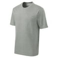 thumbnail image 4 of Yellow Rooster Men's PosiCharge RacerMesh Tee Grey Heather 2XL, 4 of 5