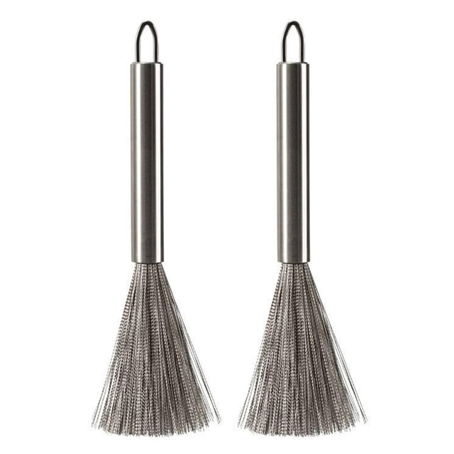 GUOOL Dish Scrub Brush Multipurpose with Non Slip Long Handle Scrub Brush for Cleaning 2pcs