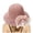 Pink, variant on CHENge Women Kentucky Organza Derby Hat - Flower Bridal Wedding Tea Party Wide Brim Summer Sun Hats