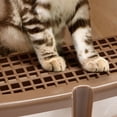 thumbnail image 2 of HANAMYA Large Cat Litter Box with Scoop, Front Entry, Khaki, 2 of 10