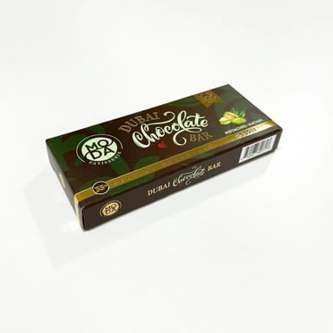 Patislove Pistachio Dark Chocolate Dubai Style 3.52oz 100g (2 Packets
