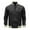 5#Black, variant on Efngkp Bomber Jacket for Men's Baseball Jacket with Stand-Up Collar Plain Jacket with Zip Flight Jacket Spring Coat Long Sleeve Outdoor Warm Leisure Casual Transition Jacket