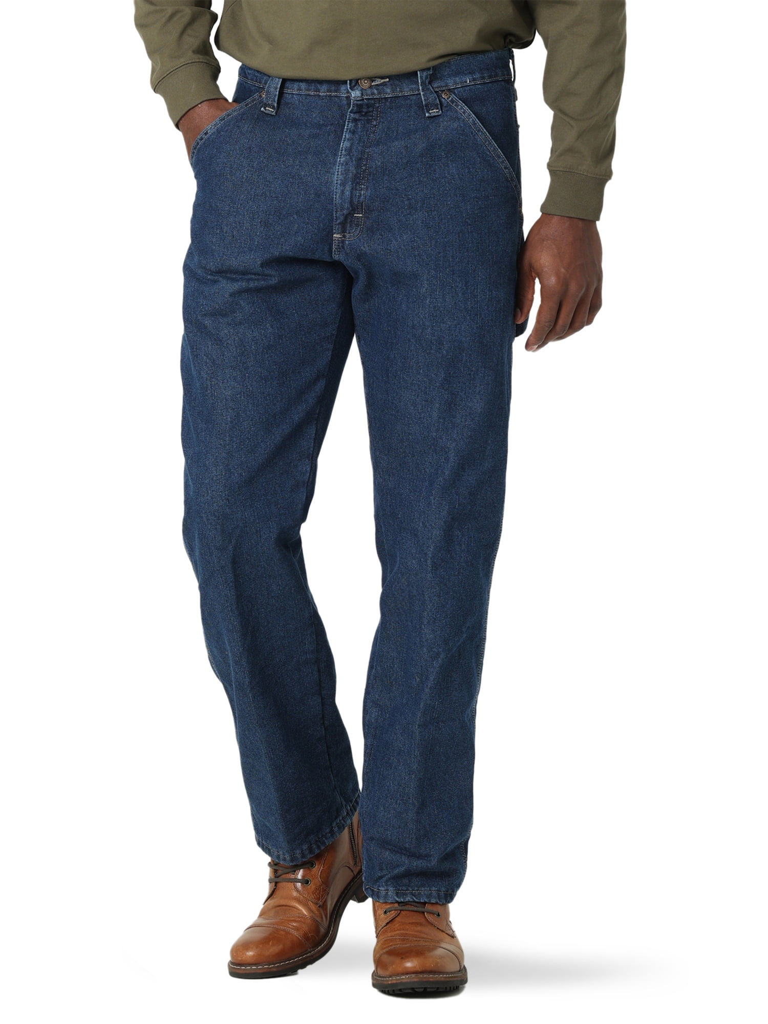 Arriba 45+ imagen wrangler fleece lined carpenter jeans walmart