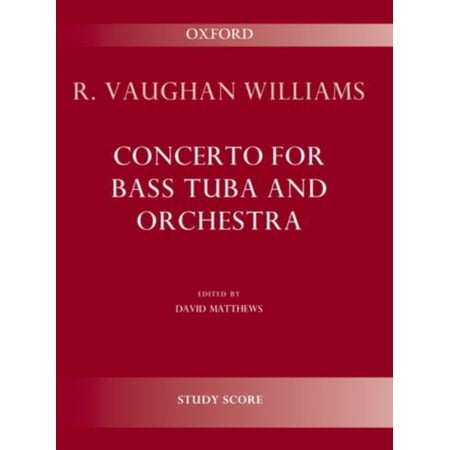 - Concerto for bass tuba and orchestra: Study score (Sheet music)