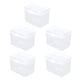 thumbnail image 5 of Estuche transparente para esponja de maquillaje BuyWeekMX 5 piezas Caja de almacenamiento de plástico, 5 of 9