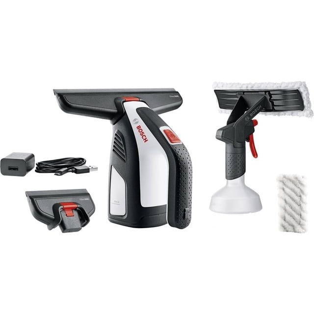 Aspirador de ventanas Bosch GlassVac funciona con pilas