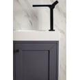 thumbnail image 5 of James Martin Vanities E303-V16-Mbk-Wg Chianti 16" Single Basin Hardwood Vanity Set - White, 5 of 7