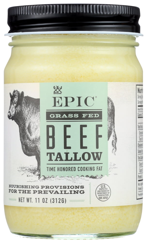 Epic Tallow Beef Oil 11 Oz Walmart Com Walmart Com
