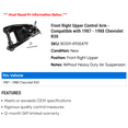 thumbnail image 2 of Front Right Upper Control Arm - Compatible with 1987 - 1988 Chevy R30, 2 of 2