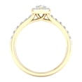 thumbnail image 3 of Imperial 3/4 Ct TDW Marquise Diamond Halo Engagement Ring in 10K Yellow Gold (H-I, I2), 3 of 4
