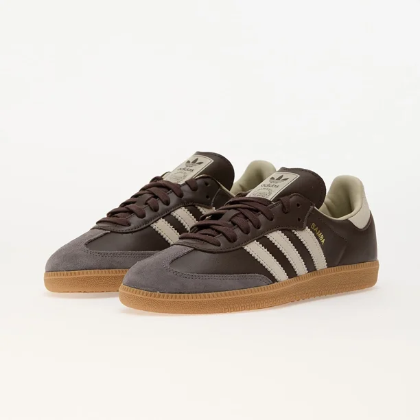 Ad-id-as Originals Samba OG Bright Wonder Gold ID1481 Brown Mens Shoes Sneakers