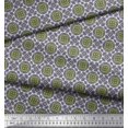 thumbnail image 2 of Soimoi Poly Georgette Fabric Geometric & Mandala Kaleidoscope Print Sewing Fabric Yard 52 Inch Wide, 2 of 3