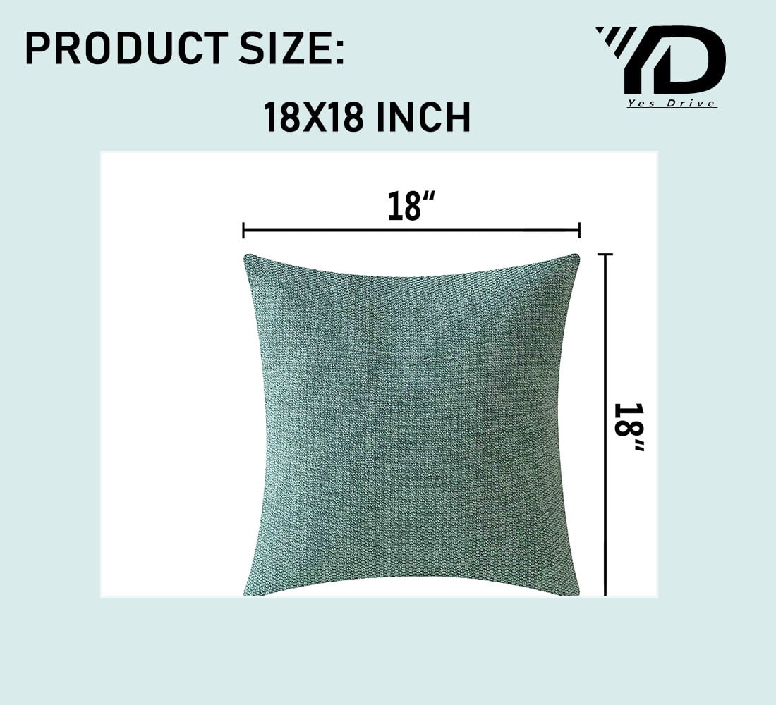 Pillow Covers Plush Soft Chenille Decorative Throw Pillows Covers for