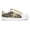 Gold Leopard Star, variant on Stylish Star Low Top Lace Up Sneaker Comfort Walking Shoes,Black Glitter,Womens