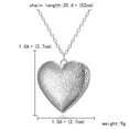 thumbnail image 2 of Minkissy Pictures Locket Necklace Necklace with Photo Inside 1Pcs Jewelry, 2 of 8