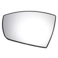 thumbnail image 1 of Reemplazo de vidrio de espejo retrovisor asférico del lado del conductor izquierdo, vidrio blanco calefaccionado con respaldo, adecuado para Ford, 1 of 6