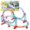 Kidplokio DIY Roller Coaster Monorail Bullet Train Playset, Boys Ages 3+