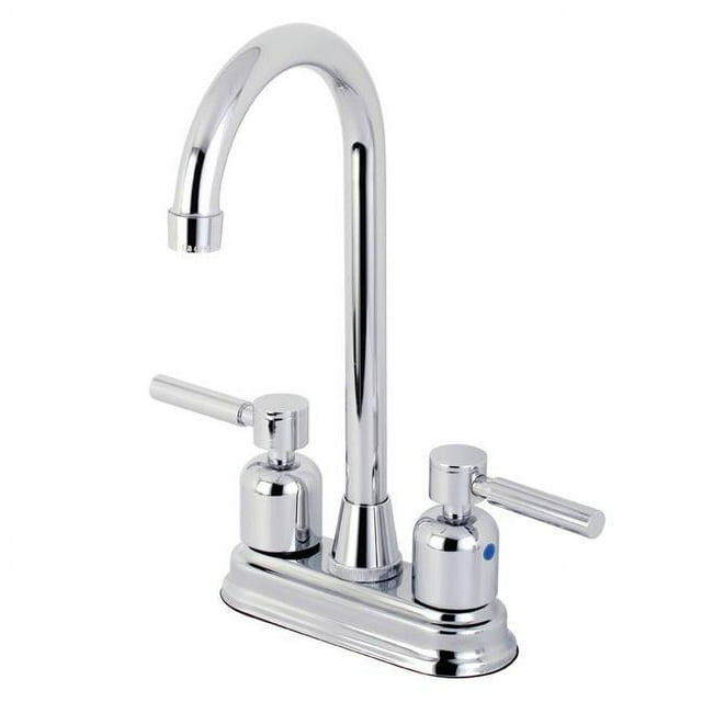 Kingston Brass KB8491DL Concord Traditional Bar Faucet, Polished Chrome