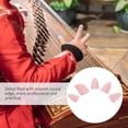 thumbnail image 2 of Shisuyan String Instrument Parts Pipa Nails Nylon Pink 5Pcs 0.9x0.6x0.1in, 2 of 8
