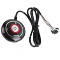 thumbnail image 1 of Maoww Easy Installation Dual USB Switch Button With Audio Ports For Computer Desktop Durable ABS Remote, 1 of 5