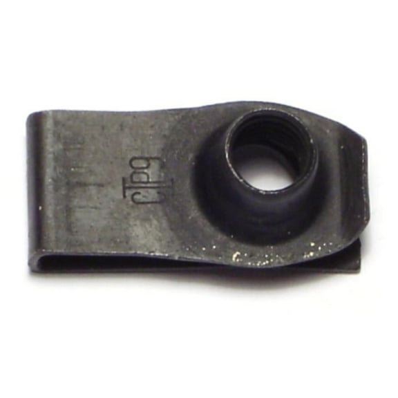 5/16"-18 Black Phosphate Extruded Regular U Nuts SPRNT-132 (12 pcs.)