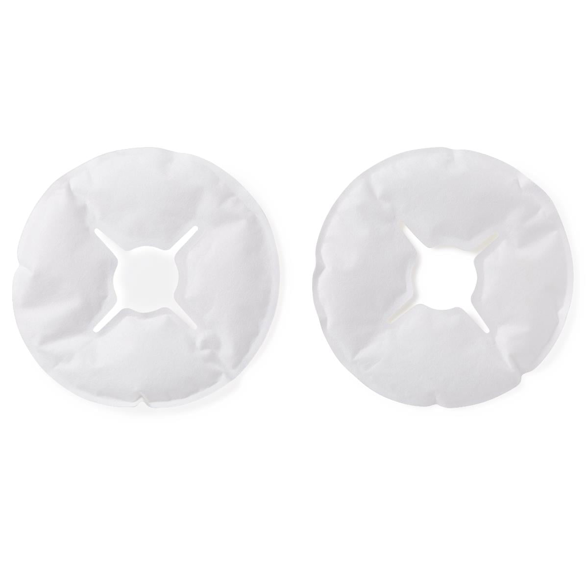 Medline Reusable Breast Therapy Gel Pads, Hot/Cold Resuable Gel pad, Donut Shape, 7", 12/Case
