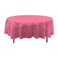 thumbnail image 1 of TCOrgz90R-FuchsiaO49 Sheer Mirror Organza Round Tablecloth, Fuchsia - 90 in., 1 of 1