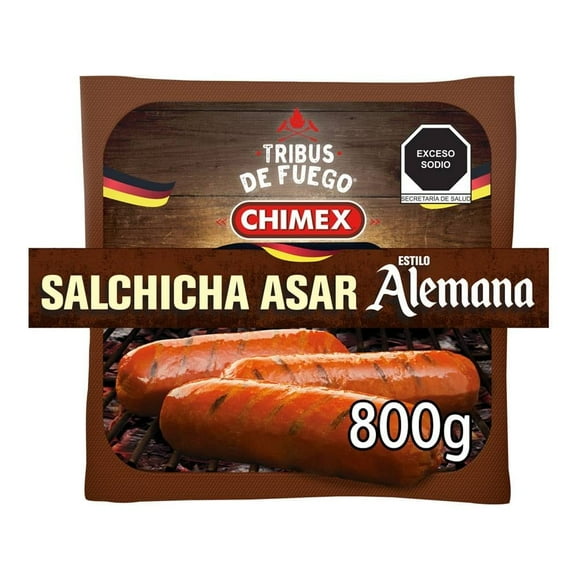 Salchicha para asar Chimex estilo alemana 800 g