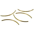 thumbnail image 2 of Craft County Curved Tube Beads – Multiple Sizes, Colors, and Pack Sizes – Jewelry Connector, 2 of 3