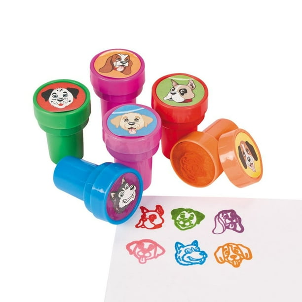 Fun Express Dogs Stampers Stationery Stamps Stamps Self