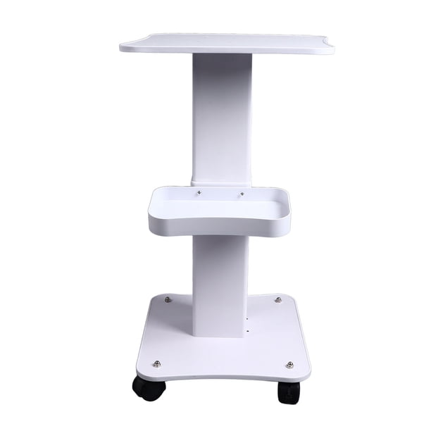 Carrito de belleza con ruedas, carrito rodante de 3 niveles para salón de belleza, organizador de almacenamiento que ahorra espacio, herramienta multiusos para salón de belleza
