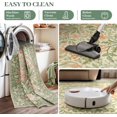 thumbnail image 7 of Wonnitar 5x7 Butterfly Washable Living Room Rug, Ultra Thin Soft Grass Green Boho Rugs for Bedroom, Non Slip Floral Carpet for Nursery Playroom, 7 of 7
