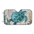 thumbnail image 7 of Balery Watercolor Sea Turtle Print Car Windshield Sun Shade,Windshield Sunshade for Car Pickup Truck SUV Accessories-Small, 7 of 7