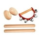 thumbnail image 5 of Juego educativo de música de madera, instrumentos musicales de percusión Montessori, juguete interactivo, juguete sensorial, coordinación mano-ojo 3 piezas, 5 of 7