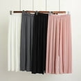 thumbnail image 4 of Pantalones sueltos de mujer de cintura alta plisados ​​de verano pantalones largos casuales de color sólido Speravity  FS11579-06, 4 of 7