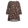 thumbnail image 5 of Avenue Women's Plus Size Lani Necklace Print Tunic Top, 5 of 5