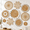 Flower, variant on Classic 8-Piece Boho Woven Wall Basket Decor Set For Kitchen Home Farmhouse Summer Decor